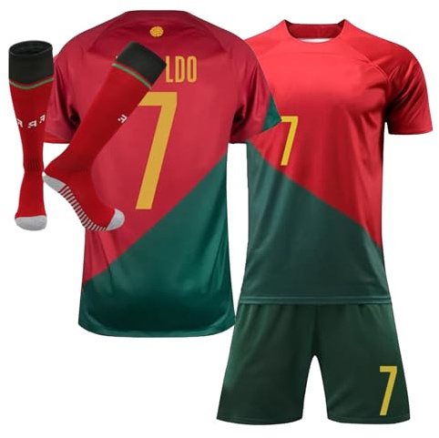 Okdance Kids Football Kit, New Football Kits for Boys, Home and Away Soccer Jerseys Football Set Training Clothes Gifts for Boys Girls