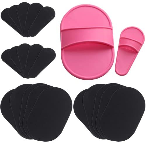 Trixes Haarentfernungspads, Set mit 20 Stück, glatte Haut an Beinen, Armen, Gesicht, Oberlippe