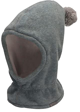 Sterntaler Jungen Schalmütze Mütze, Silber Meliert, 49