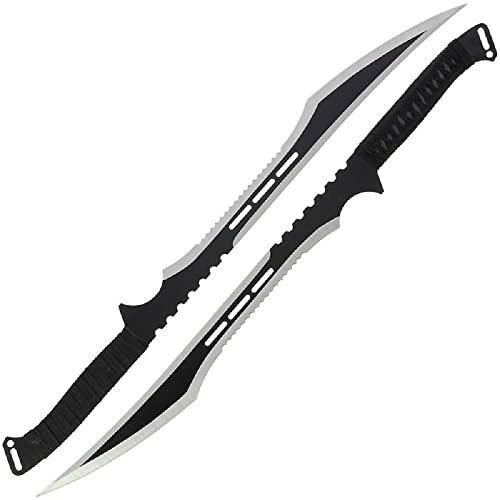 G8DS® Messer Buschmesser Hackmesser Machete Rhino mit Sägezahnung (Modell 9)