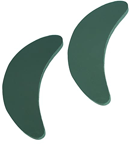 Blumensteckschaum 2 Stücke Steckschaum Mond Blumenschaum Steckmasse Steckschwamm Blumenschwamm Steckmos Steckziegel Nasssteckschaum für Blumengestecke für Schlafzimmer Auto Blumensteckmasse
