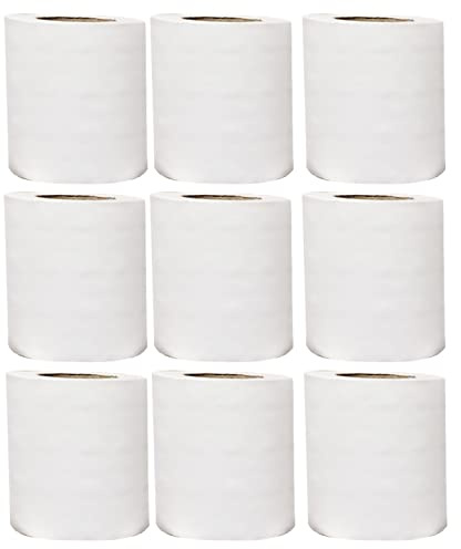 Pack of 36- White Tissue Paper Bulk Large Pack Napkins Strong Sustainable Soft & Quilted 2Ply Tissue Paper Roll Loo Rolls Kitchen Towels (Toilet Roll, 220 Pulls/Sheets)