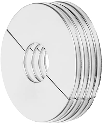 AUTSUPPL 4stücke Wand Split Flansch Abdeckungen Wasser Sanitär Abdeckung Platten Lochabdeckung Zum Aufschlagen Für Dusche Wandflanschabdeckung Rosettenplatte