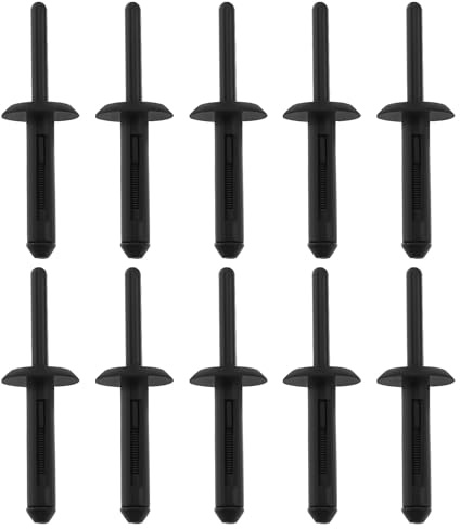 The Lord of the Tools 20 clips de remache ciego para el arco de la rueda, remaches de plástico compatibles con Chrysler, compatible con Dodge