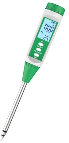 YIYEGO Misuratore Digitale di Potassio per Terreno, Misuratore di Potassio per Terreno per Esterni/Interni, Terra per Piante, Giardino, Fattoria, Prato, Orto, Idroponica
