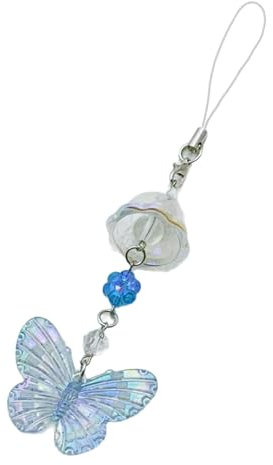 YUXITA Farbenfroher Handy-Anhänger, multifunktional, modisches Accessoire, Handy-Charm-Armband, geeignet für Handy und Auto