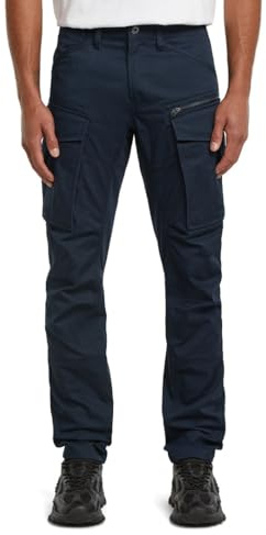 G-STAR Rovic Zip 3D Regular Tapered Byxor, Blå (Salute D02190-e064-c742), 34W / 36L