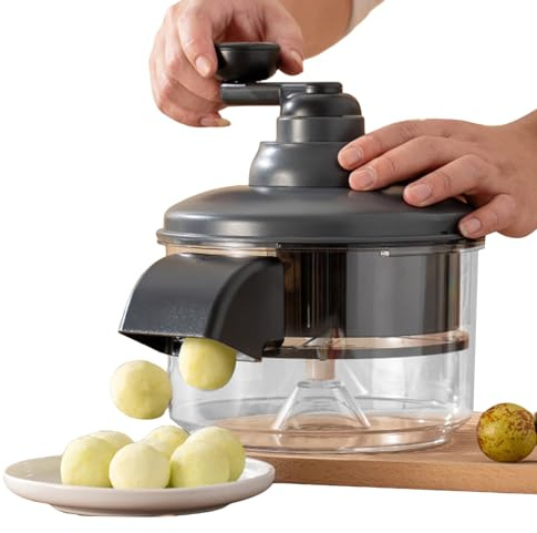 shjxi Máquina Peladora De Uvas | Herramienta Manual Giratoria Para Quitar La Piel De Forma Segura - Máquina Peladora Manual - Para Frutas Tomates Y Uso Doméstico Familiar