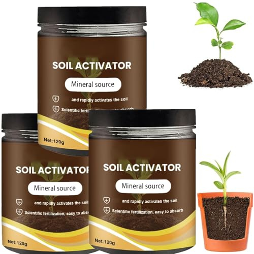 2026 New Soil Pro Activator,Organic Soil Conditioner for Plants,Professional Bone Meal Fertilizer Increases Germination and Root Growth,Improves Soils Health for Raised Beds and Pots,120g