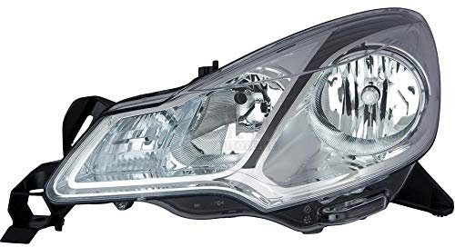 Halogen Scheinwerfer Hauptscheinwerfer Frontscheinwerfer rechts H7/H1 chrom für Model C3 II SC_