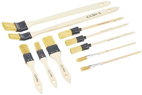 C CIRET Pinsel-Set, 10-teilig Kunstborste, Holzsti. FSC