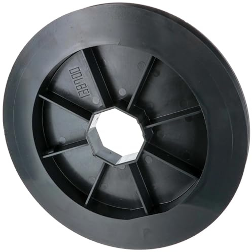 cyclingcolors Belt Pulley Octagonal Steel Shaft Roller Shutter Belt 12-15 mm Shaft Roller Shutter Cord Disc SW40 40 mm, Diameter 190 mm