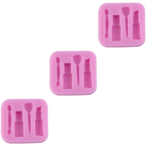 Cabilock 3 Piezas molde para hornear de silicona molde para hornear pasteles bandeja de hielo molde para tarta de chocolate