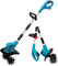 Motoazada inalámbrica para batería Makita 18V, motoazada a batería con motor Brushless, altura ajustable, ancho de trabajo 20 cm, profundidad de trabajo 15 cm, para jardines y patios (sin batera)