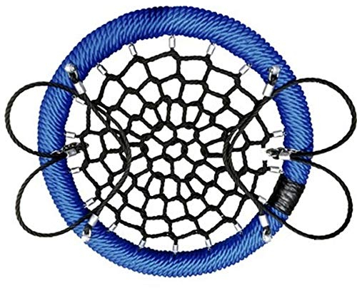 Nestschaukel Mehrkindschaukel Tellerschaukel Netzschaukel Schaukel EN1176 (Ø120cm)