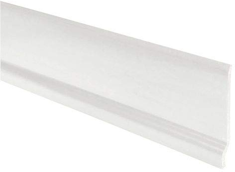 BATTISCOPA RESINA ESPANSA cf. 10 barre da 2 mt. (MM. 70X9 - BIANCO)