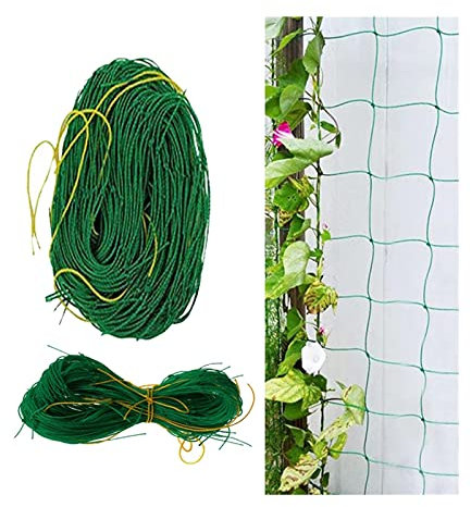 Support de Plante 1Pc Clôture de Jardin Filet en Nylon Cadre d'escalade Filet de Jardinage Clôture pour Plantes Filet Anti-Oiseaux Plantes Légumes Treillis Filet Plantes Support (Taille :
