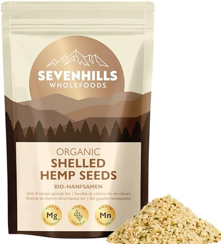 Sevenhills Wholefoods Graines De Chanvre Cru Décortiquées Bio 1.8kg