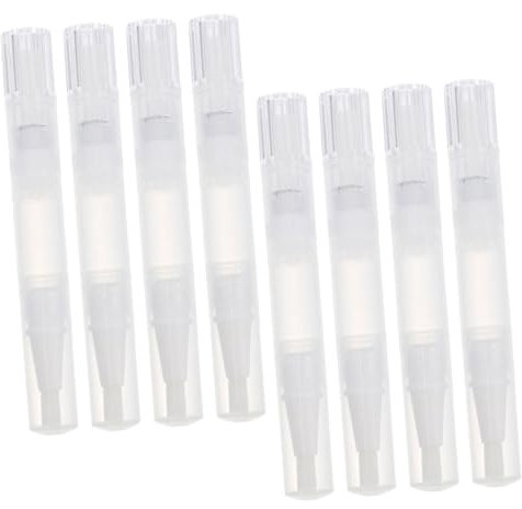 HONMEET Penne Vuote Per Olio Per Cuticole Contenitori Per Unghie Per Manicure E Forniture Nail Art Portatili E Compatte