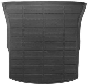 VEVOR Cargo Mat Compatible with Tesla Model Y 2020-2024, Precise Fit Trunk Mat for SUVs, TPE Trunk Protector Replacement, Black (1PCS)