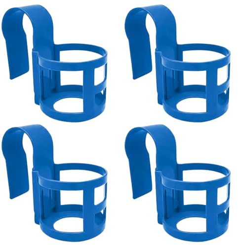 Pool Drink Holder 4Pcs Pool Cup Holder No Spill Poolside Cup Portable for Only Fits 2 Inch Or Less Round Top Bar Accessories Poolside Accessories