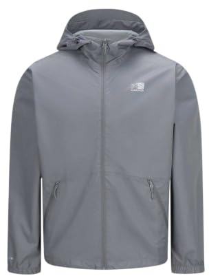 Karrimor Mens Sierra Weathertite Waterproof Jacket Long Grey M