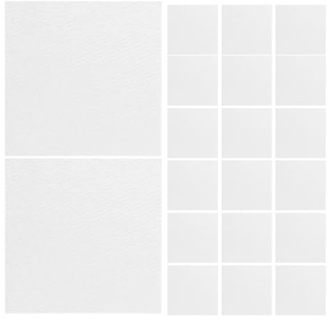 IWOWHERO Lot de 100 Sachets Déshumidificateurs 3x3 Cm en Fibres Végétales Alimentaires, Transparents Film Protecteur, pour Boîtes à Biscuits, Tubes de Chips et Conservation Sèche