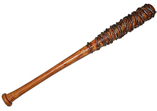 Truco Oro Treat Studios Walking Dead Réplica de Accesorios de Espuma The Negan's Bat Lucille de 36 Pulgadas