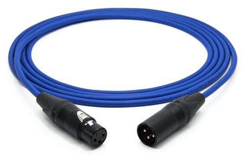 enoaudio Mogami 3080 AES/EBU Digital Kabel 110 Ohm | Neutrik Gold XLR female - XLR male | HiFi, 5.0 m