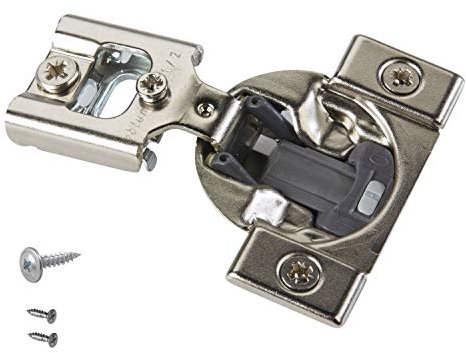 Blum 38N355B.08 Compact BLUMOTION 38N Scharnier, Soft-Close, 105 Grad, 1/2 Overlay, Schraubverschluss (4)