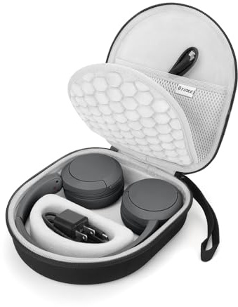 PhD Keisi Schutzhülle für JBL Tune500BT/ 510BT und Sony WH-CH510 On-Ear-Bluetooth-Kopfhörer, Hartschalen-Reise-Tragetasche