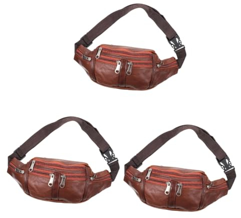 Yardwe 3stücke Multifunktionale Sport Hüfttasche Für Herren Wasserabweisende Umhängetasche Mit Fächern Für Handy Geld Und Karten Für Outdoor-aktivitäten Jogging Und Radfahren