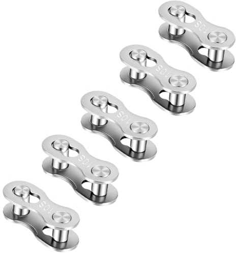 LICQIC Bike Chain Link, Bicycle Quick Connector Link, 5 Pairs 10 Speed