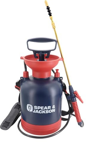 Spear & Jackson 3LPUMP Spruzzatore a Pressione a Pompa da 3 Litri per Usi Generici, Esclusiva Amazon