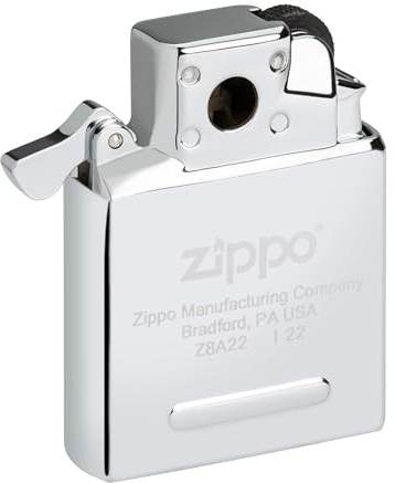 Zippo, Encendedor de Pipa de butano, Llama Amarilla, diseño de Chimenea, Duradero y Reutilizable, Compatible con Zippo, 125 encendidos, Encendedor de Pipa de butano FR/ES/PT