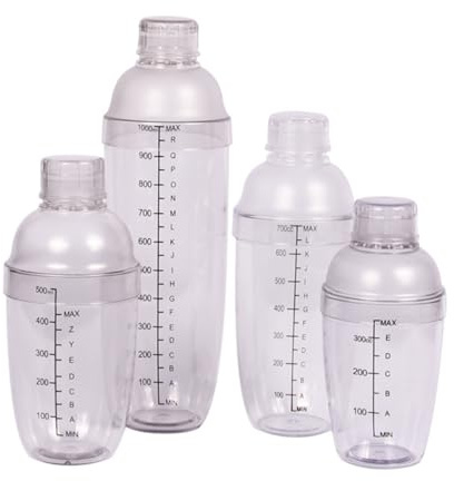 ROMISBABA Coctelera De Mezclador De Bebidas Para Cóctel Coctelera Profesional Prueba De Fugas Vaso Medidor Para Martini Leche Té y Vino