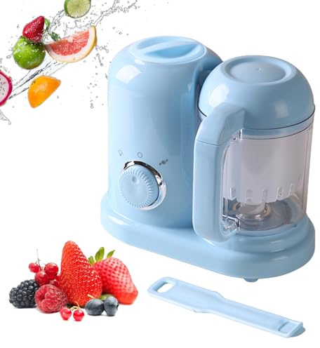 Baby Food Maker - 4 in 1 Food Processor Chopper Baby Steamer and Blender