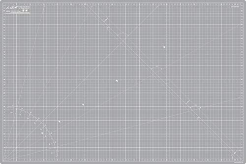 La Canilla Tapis de Découpe Auto-Cicatrisant A1 (90 x 60 cm - 36x24) Self-Healing Cutting Mat Planche Coupe pour Couture Patchwork Modelisme Cutter | Marqué en Centimètres et en Pouces