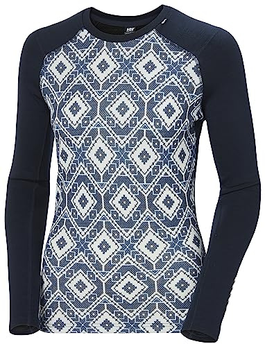 Helly Hansen Damen Lifa Merino Midweight Crew Funktionsshirt