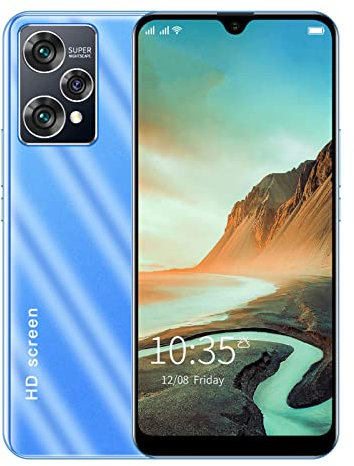 Telefoni Cellulari a Schermo Intero HD da 6,1 Pollici Smartphone Sbloccati, 3 GB ROM 32 GB Telefono Cellulare Sbloccato, 2800 MAh, Sblocco Facciale, Telefono Android Dual SIM