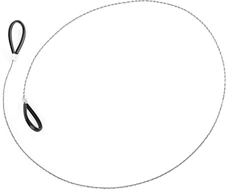 Haofy Steel Wire Saw Scroll Outdoor Emergency Travel Outdoor Camping Survival Tool Wood, Plastic, Bone, Rubber