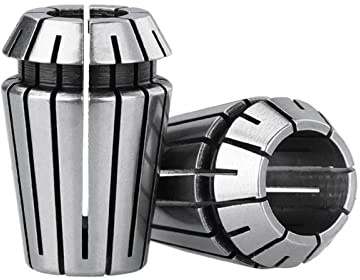 Federspannzange ER20 Fräsfutter for Fräshalter 1-13mm Graviermaschine Klemme Drehbank Halter 1St(ER20 8mm)