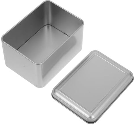 UTHCLO 4pezzi Scatole Metalliche Per Conservare Biscotti e Caramelle Contenitori Multifunzionali Per Te e Piccoli Oggetti Design Portatile e Sicuro
