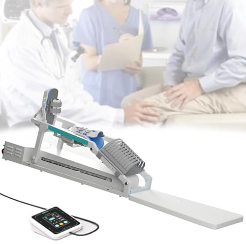 DOZPAL Elektrisches Bein-Knie-Rehabilitationsgerät mit CPM-Technologie für Gelenksteife nach Frakturen, intelligenter, Verstellbarer Beinstrecker (0-140°), 3-stufige Intensitätseinstellung
