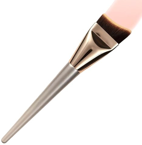 Pincel Para Base De Maquillaje Cerdas Sintéticas Anguladas