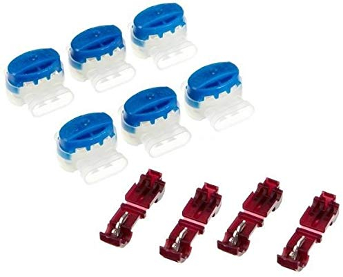 Genisys 6 Kabel Verbinder + 4 Anschlussklemmen kompatibel für Husqvarna Automower ® (Original von 3M)