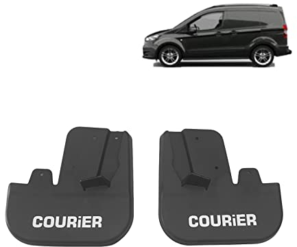 Paraspruzzi per Ford Yeni Courier Parafanghi anteriore + posteriore 4 pezzi KIT
