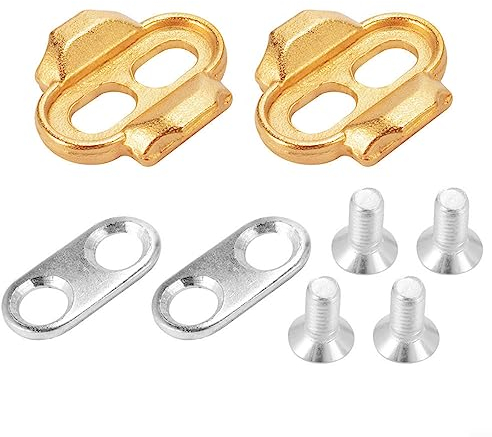 DAZZLEEX Pedal Cleats, Pedal Egg Beater Cleat Lock Shoe Accessories