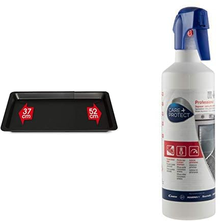 CARE + PROTECT Pack comprenant une plaque de cuisson extensible et un spray dégraissant universel pour Four, Grils, Barbecue