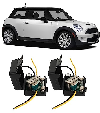 Ejoyous 2Pcs Audio Power Filter 12V, Interference Proof Noises Reduction Ground Loop Noise Isolator, Stereo Power Supply Filter for Equalizers Amplifiers